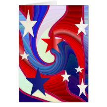 Stars Forever Greeting Card