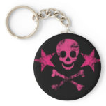 stars 'n skull keychains