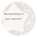 Stars, old fashioned stickers