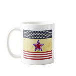 Stars on flag mugs