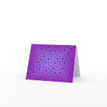 Stars on Purple Background Cool Note Card