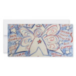 Stars & Stripes Angel photo cards