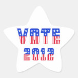 Stars & Stripes Vote 2012 Stickers