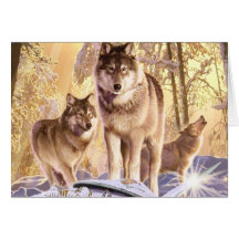 "Stars Under Snow" Card