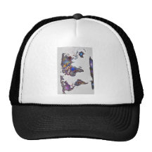 Stars world map gorros  