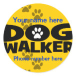 Start a dog walking business stickers