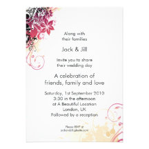 Start Burst 5x7 Invite