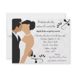 Started With A Kiss Ethnic Bridal Shower Invite