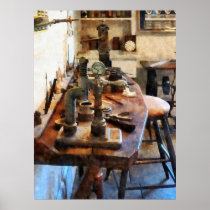 STARTING UNDER $20 - Bench in Dental Lab Poster