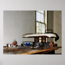 STARTING UNDER $20 - Ironing Board in Kitchen Print