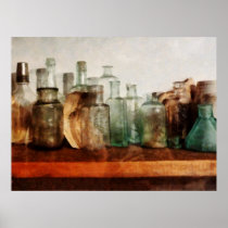 STARTING UNDER $20 - Row of Medicine Bottles