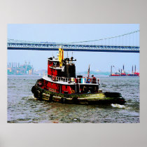 STARTING UNDER $20 - Tugboat at Penn's Landing Poster