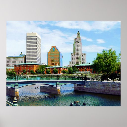 STARTING UNDER $20 - View from Waterplace Park Print