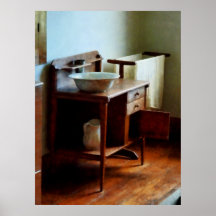 STARTING UNDER $20 - Wash Basin and Towel Print