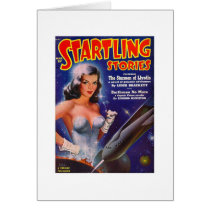 Startling Stories March - Vintage SciFi Comic Cards