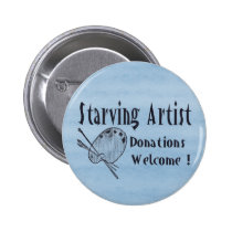 Starving Artist buttons