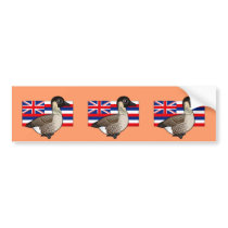State Birdorable of Hawaii: Nene bumper stickers