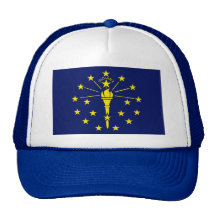 State Flag of Indiana Hat
