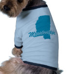 State Mississippi pet clothing