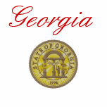 STATE OF GEORGIA t-shirts