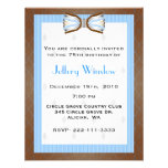 Stately Men's Birthday Invitation