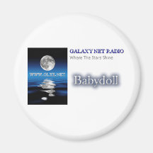 Station Logo - Babydoll Fridge Magnet
