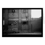 Station Wagon Urban Industrial Cityscape Poster cards