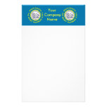 Stationery with Flag of South Dakota