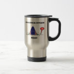 Statistical Outlier Inside (Bell Curve Humour) Mug