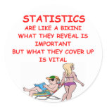statistics joke stickers