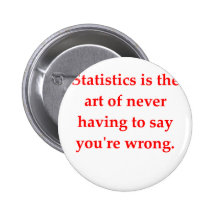 statistics pinback buttons
