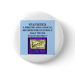 STATISTICS statistician humour buttons