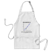 Statistics The Taming Of Randomness (Stats Humour) Apron