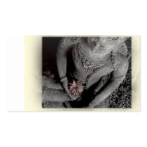 statue business card template