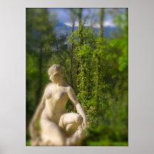 Statue de Provence Print