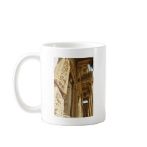 Statue in a Library, Celsus Library, Ephesus Mug
