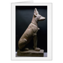 Statue of a Dog, Mesopotamia, c.5000-1000 BC (lime Cards