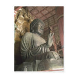 Statue of Buddha Todaiji Nara Japan . This applies postcards