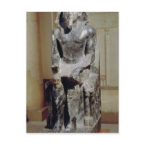 Statue of Khafre Post Card