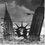 STATUE OF LIBERTY AND EMPIRE STATE BUILDING photo sculptures