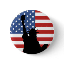 Statue of Liberty button