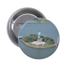 Statue of Liberty Button