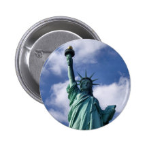 Statue of Liberty Button