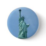 Statue of Liberty - Closeup Button