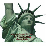 Statue of Liberty Crying photo sculptures