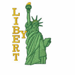 Statue Of Liberty embroidered shirts