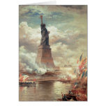 Statue Of Liberty Enlightening the World Card