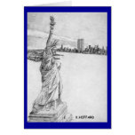Statue of Liberty Greeting Card