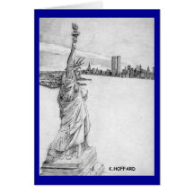 Statue of Liberty Greeting Card