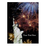 Statue of Liberty - Independence Day Celebration Post Cards